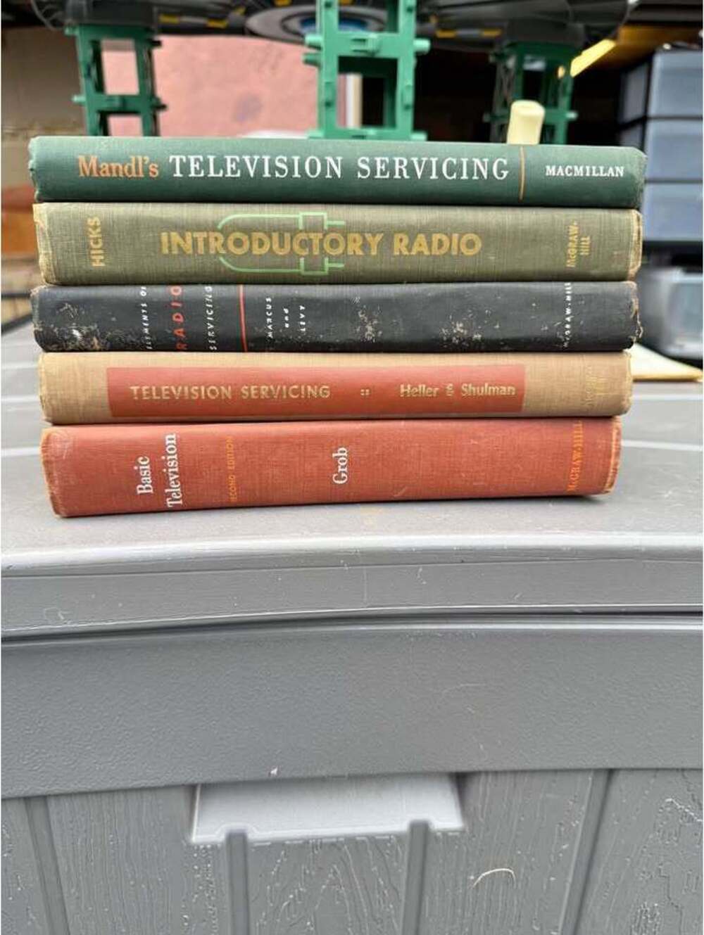 Vintage Radio Television Servicing Books Lot of 5 1940s 1950s McGraw Hill